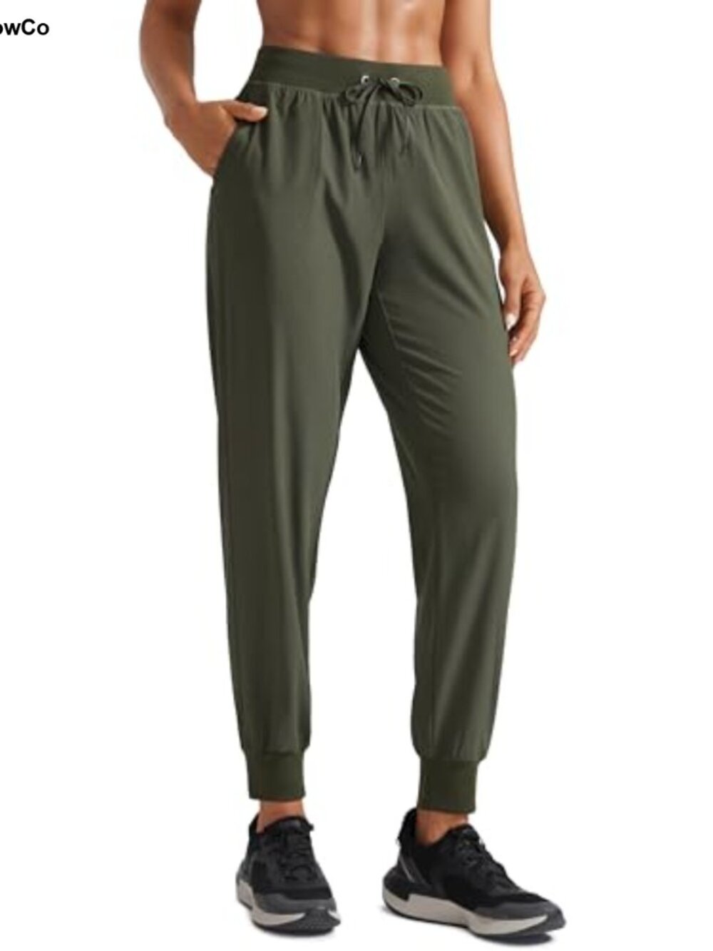CRZ YOGA Lightweight Workout Joggers 27.5" Polyester Elastane Tapered